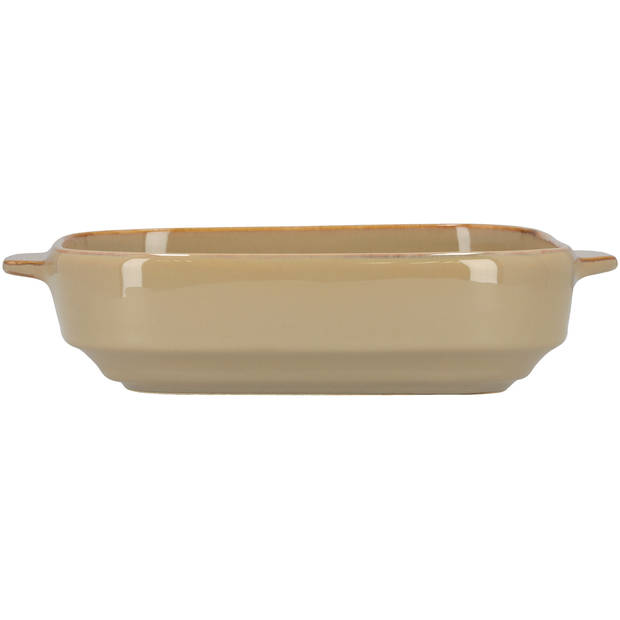 Blokker Ovenschaal Saba - 26x22x6 cm - Zand