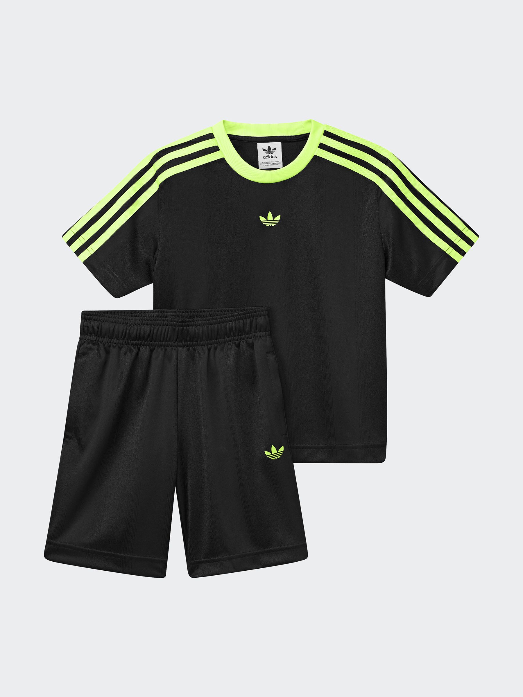 Zwart - adidas Originals Little Kids T-Shirt and Shorts Set