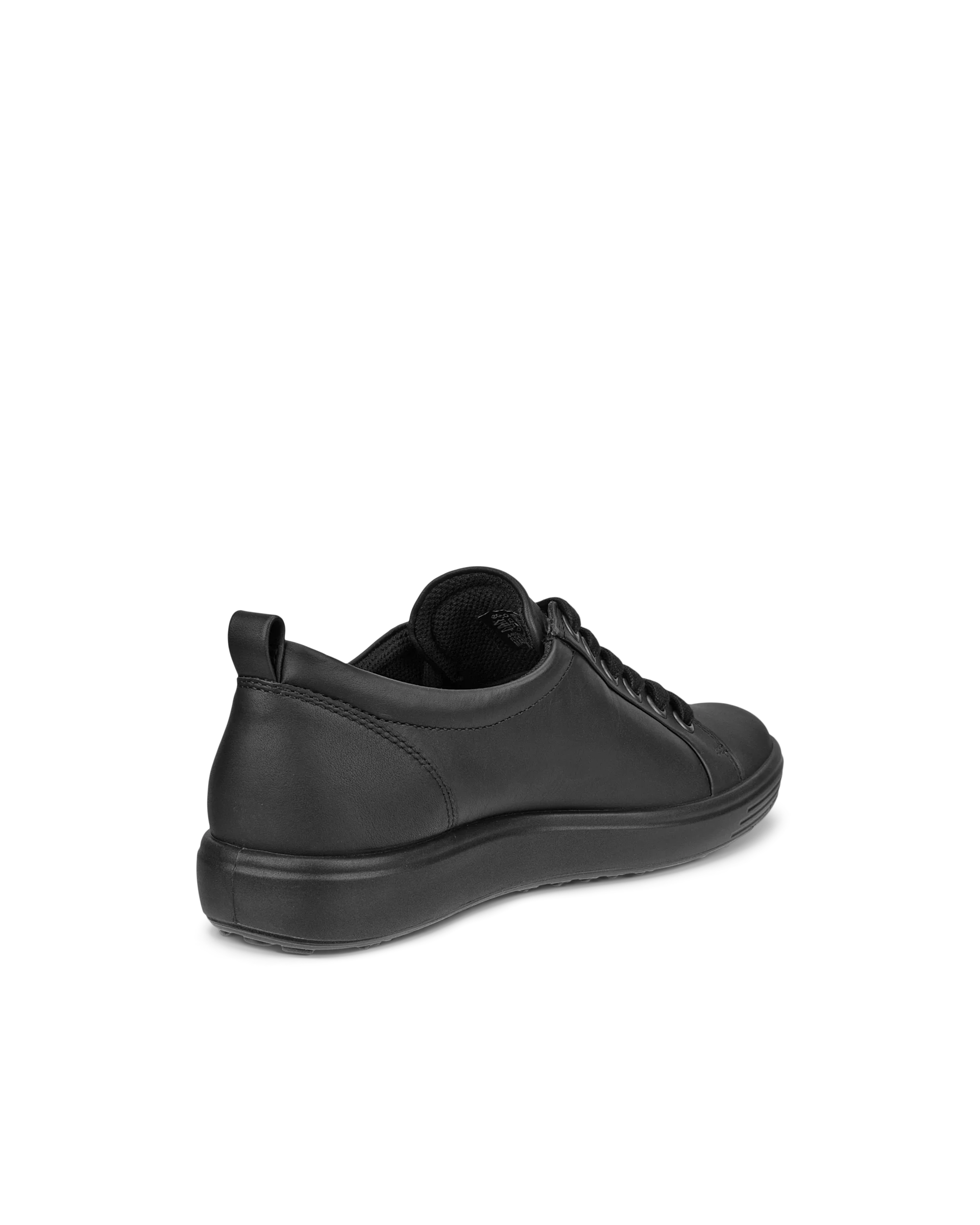 ECCO SOFT 7 W Damen Ledersneaker mit Gore-Tex Schwarz