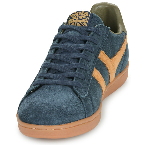 Gola - EQUIPE II SUEDE - Marine / Marron