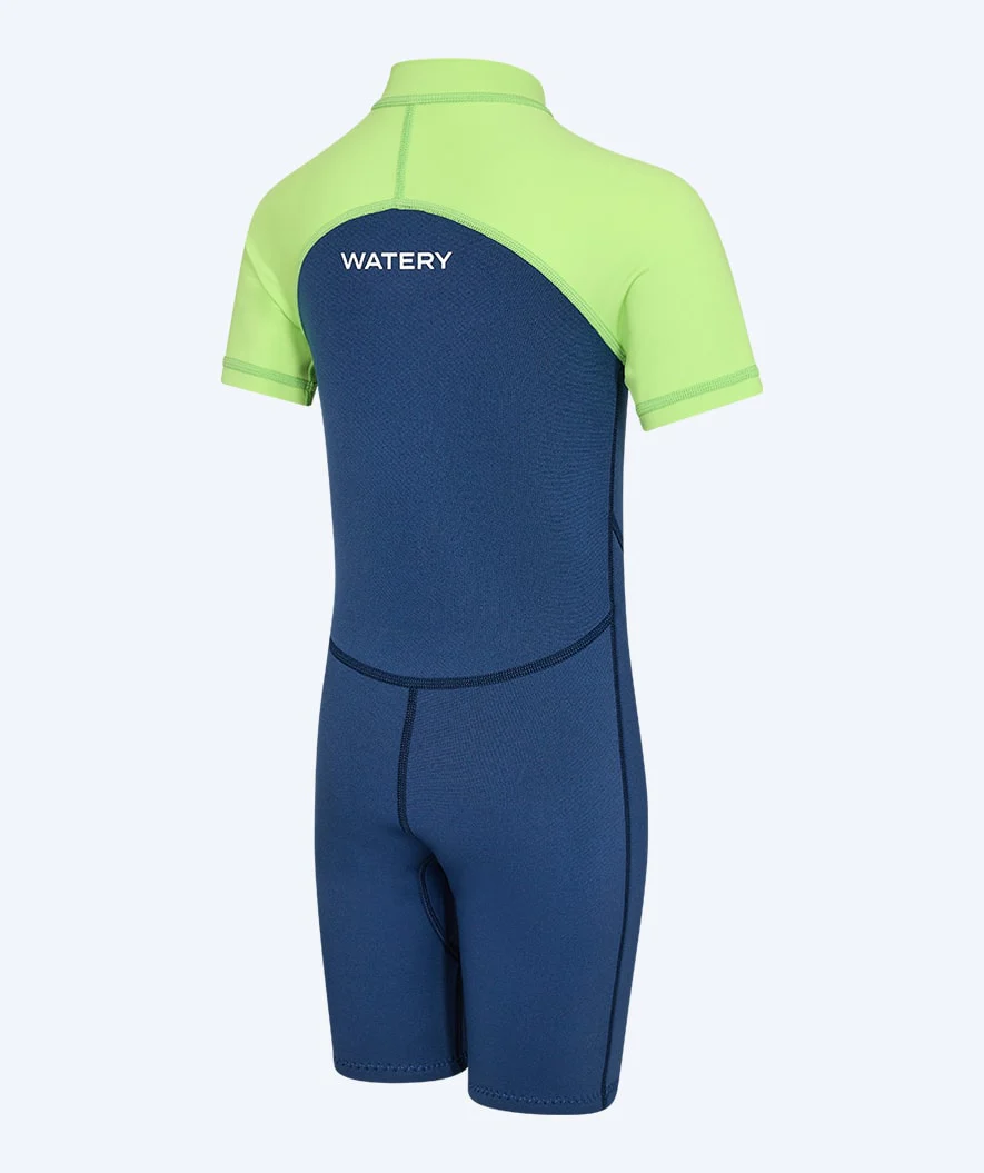 Watery UV våddragt til børn - Calypso Shorty - Atlantic Green