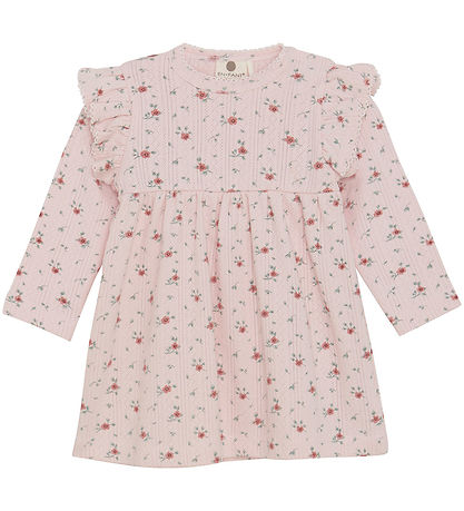 En Fant Kleid - Pointelle - Geführt Rose