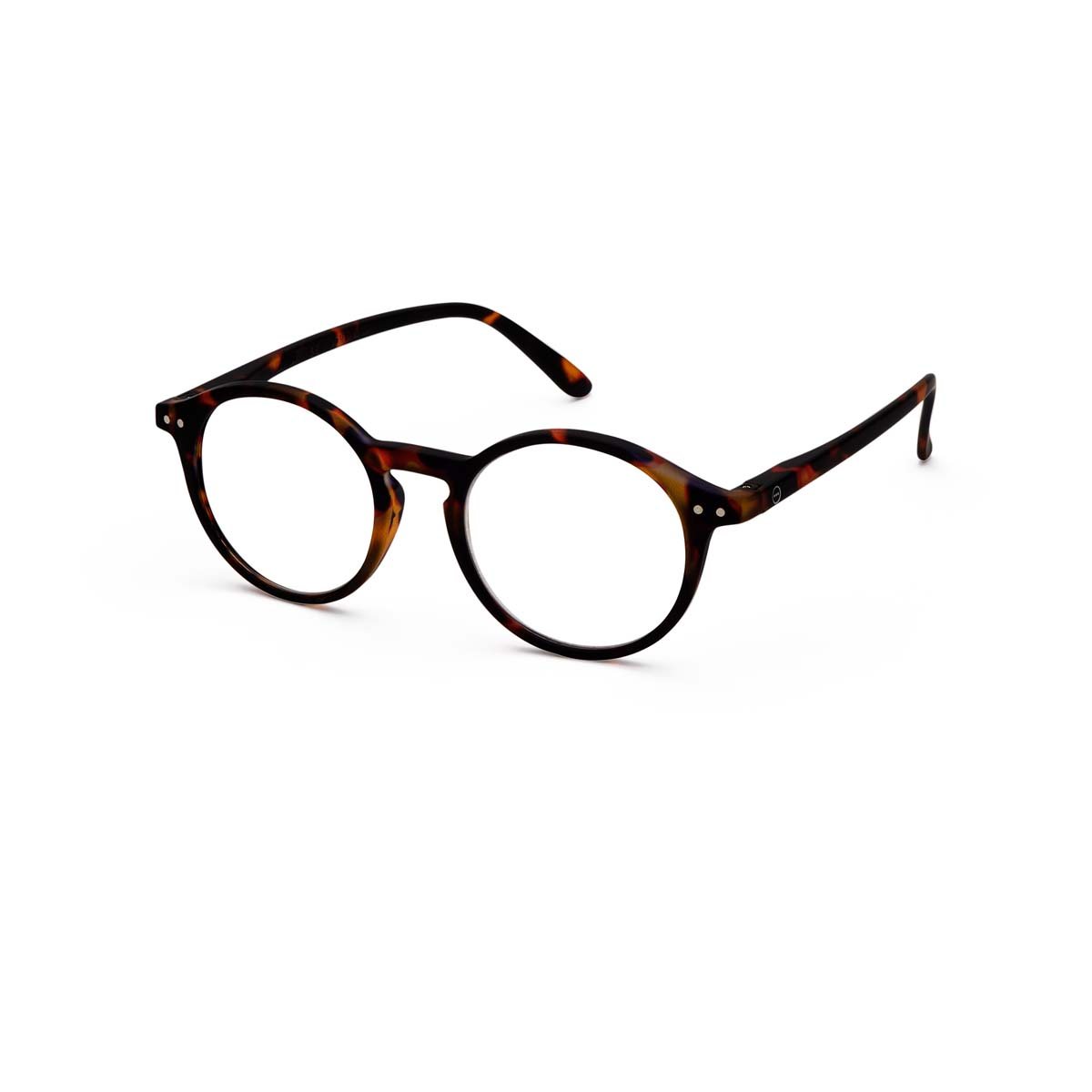 +3.00 Tortoise Circular Reading Glasses: Izipizi