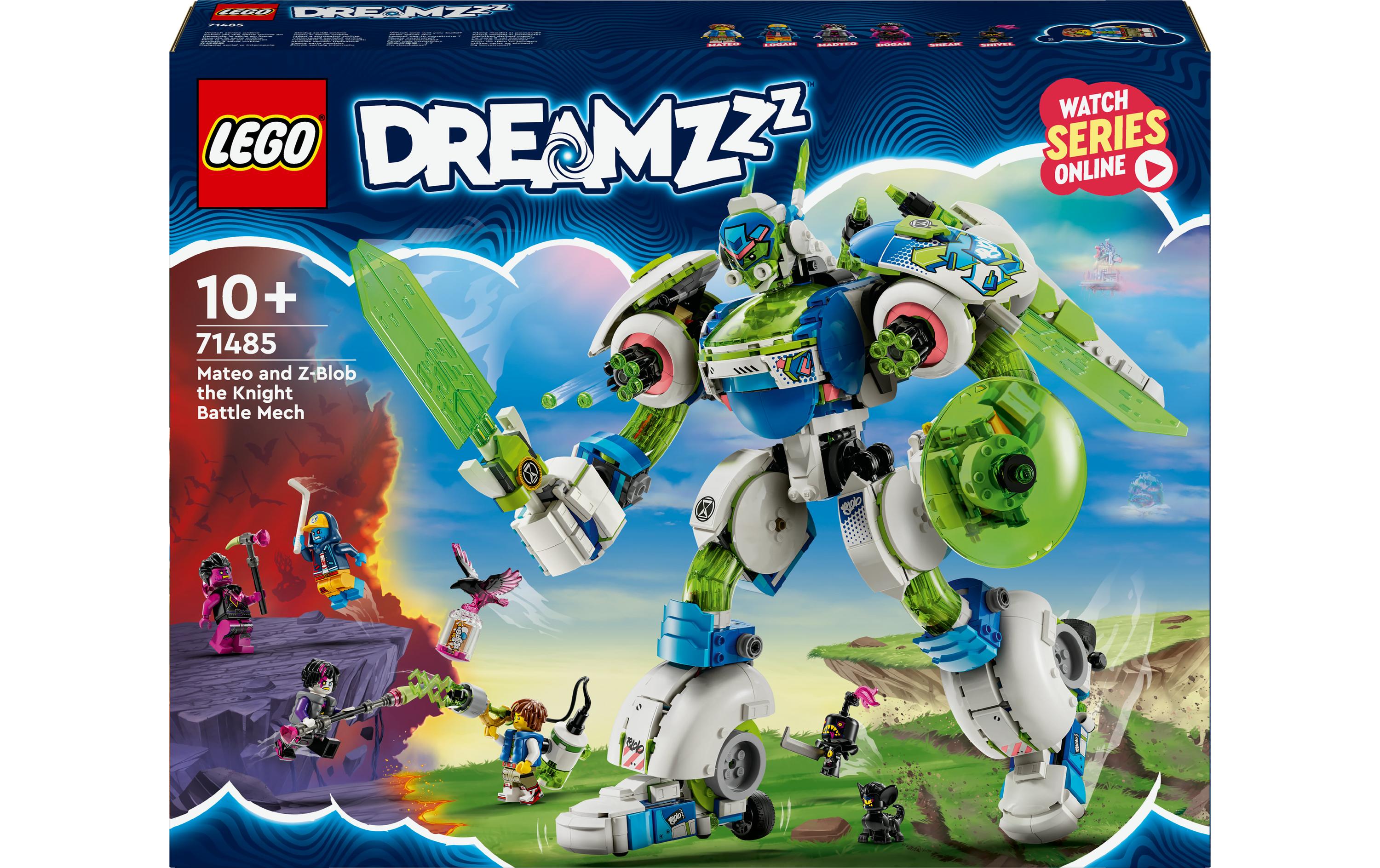 DreamZzz Mateo und Z-Blob der Ritter-Mech 71485<br>Traumwelt-Abenteuer Roboterspielzeug