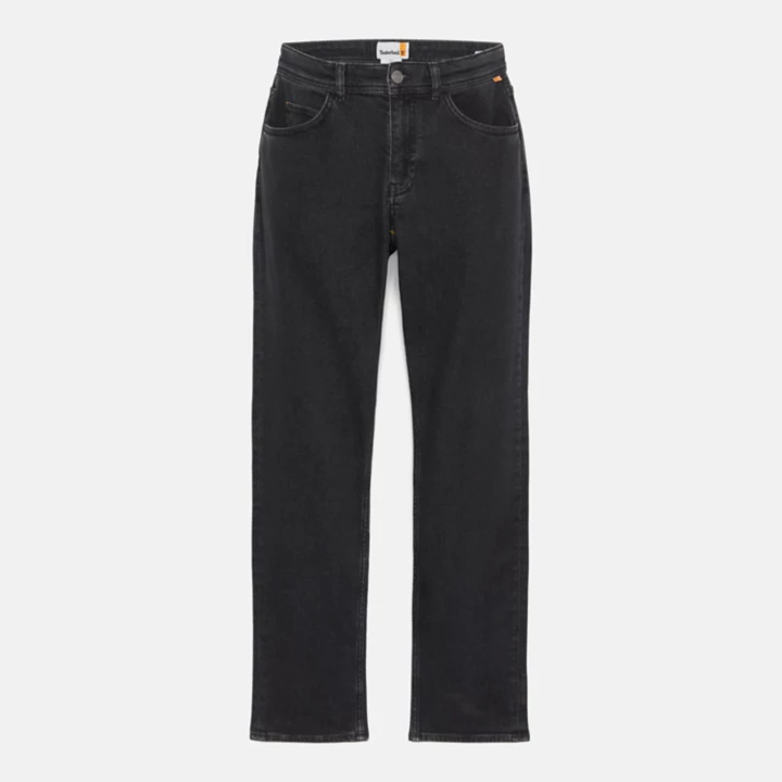Jean stretch noir délavé pour homme en gris foncé