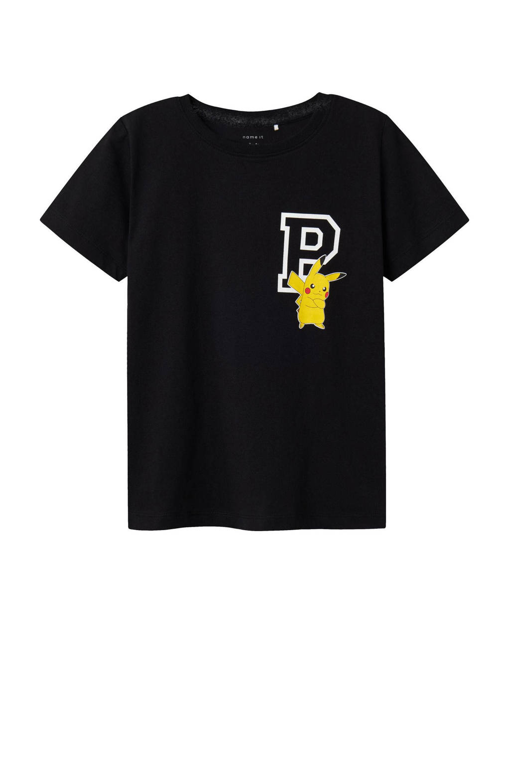 NAME IT Pokemon T-shirt zwart