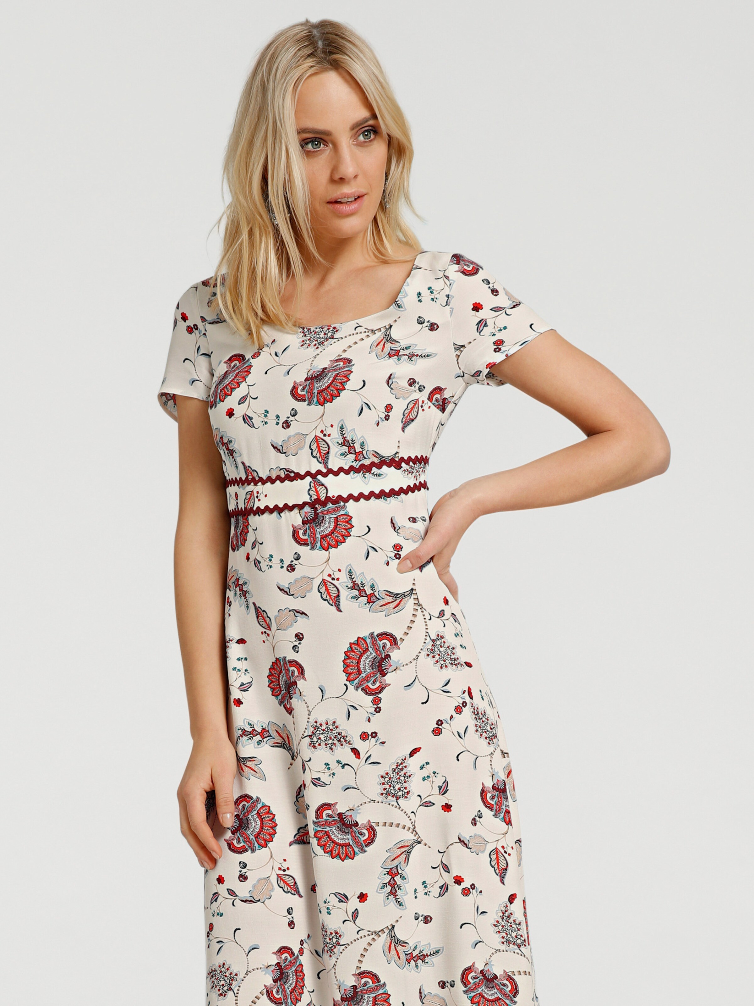 Druck-Kleid