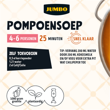 Jumbo Pompoensoep Verspakket 4-6 Personen