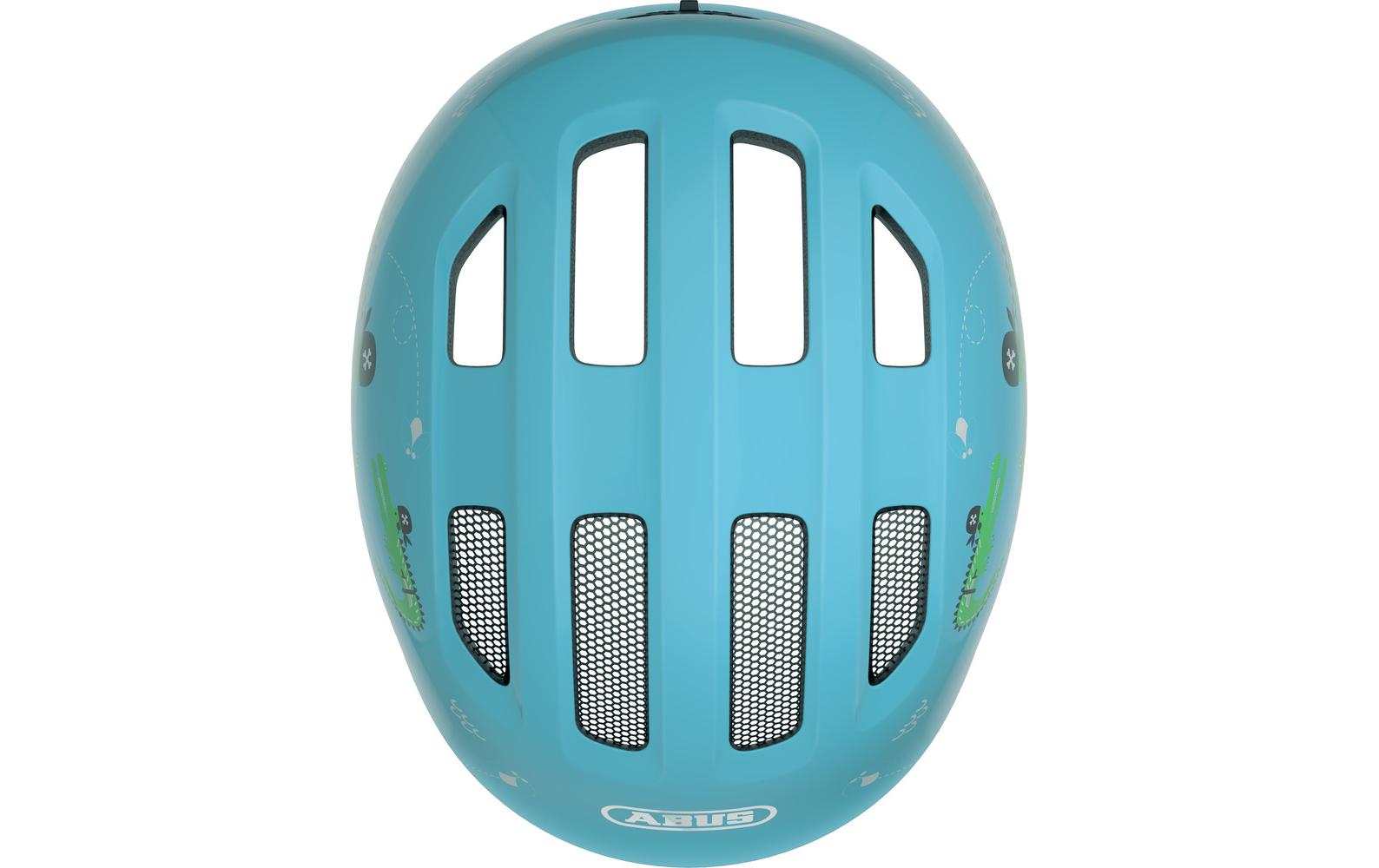 Helm Smiley 3.0 Blue Croco Shiny, MFahrradhelm für Kinder