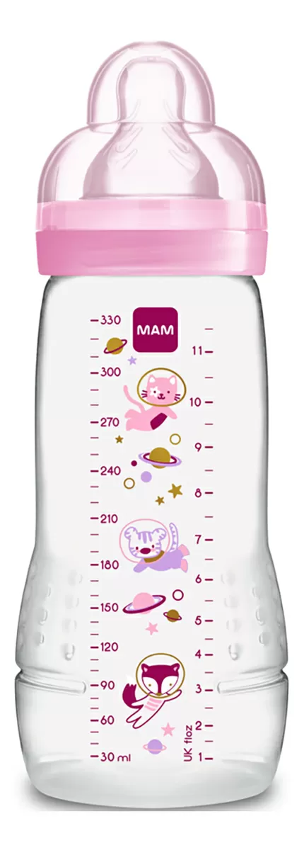 MAM Easy Active sutteflaske 330 ml - Pink - 1 stk.