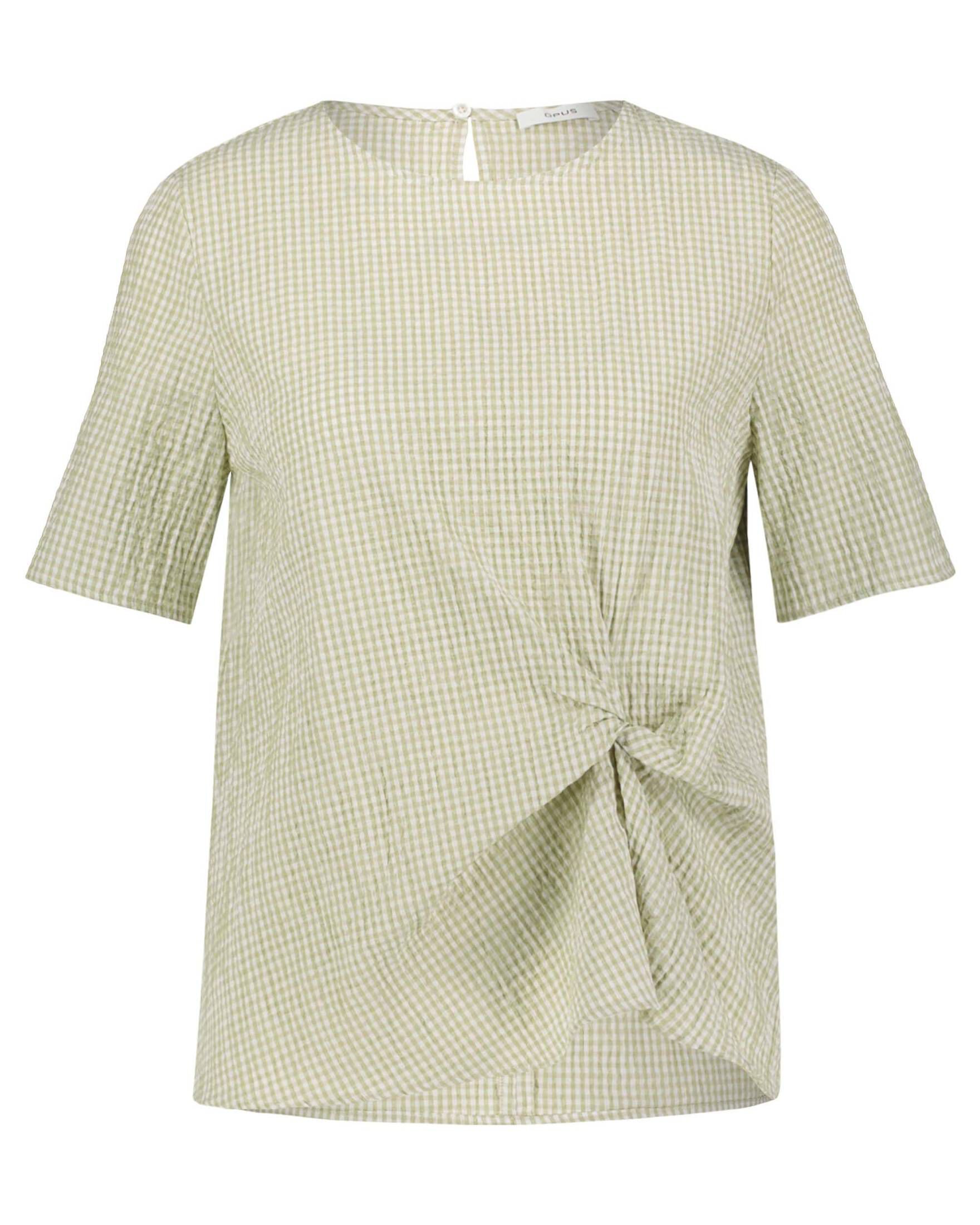 Opus| Damen Bluse FUNIFA Kurzarm