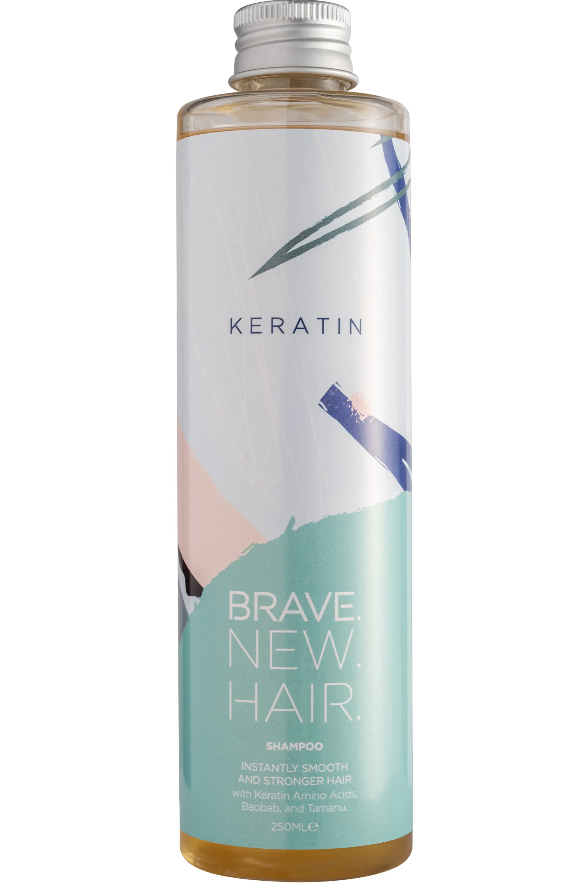 Brave New Hair Shampooing à la kératine pour cheveux indisciplinés-250 ml