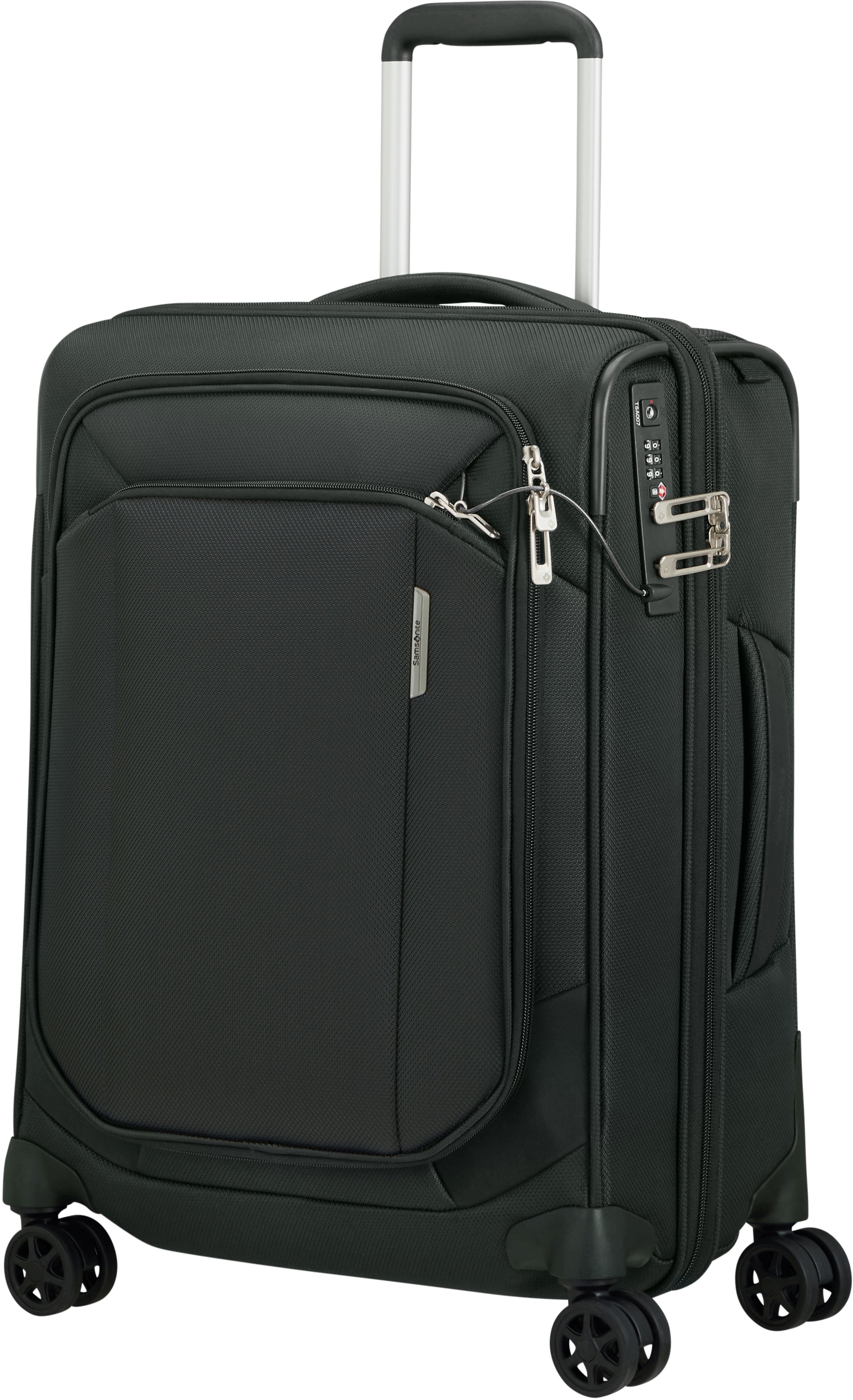 Samsonite Weichgepäck-Trolley »RESPARK exp, verschiedene Grössen und Farben« 43 l 4 Rollen Reisekoffer Aufgabegepäck Reisegepäck mit Volumenerweiterung