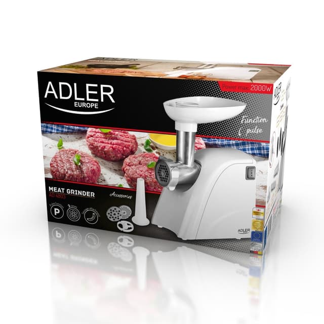Adler AD 4803 Kødhakker, Hvid