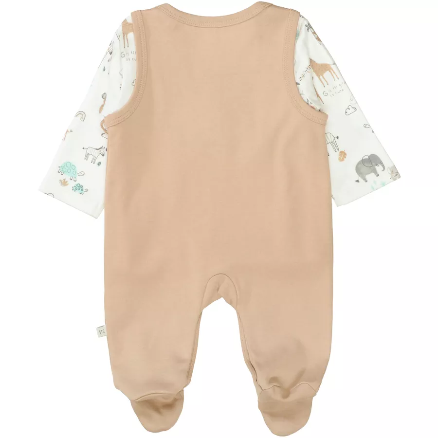 STACCATO Strampler+Shirt nude
