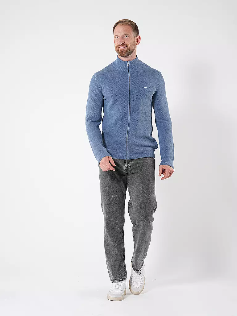 GANT Strickjacke blau
