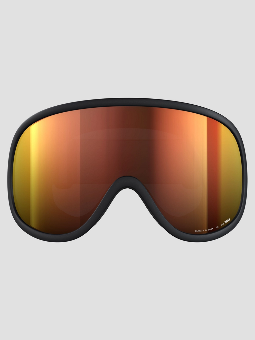 POC Fovea Uranium Black Goggle Partly Sunny Orange