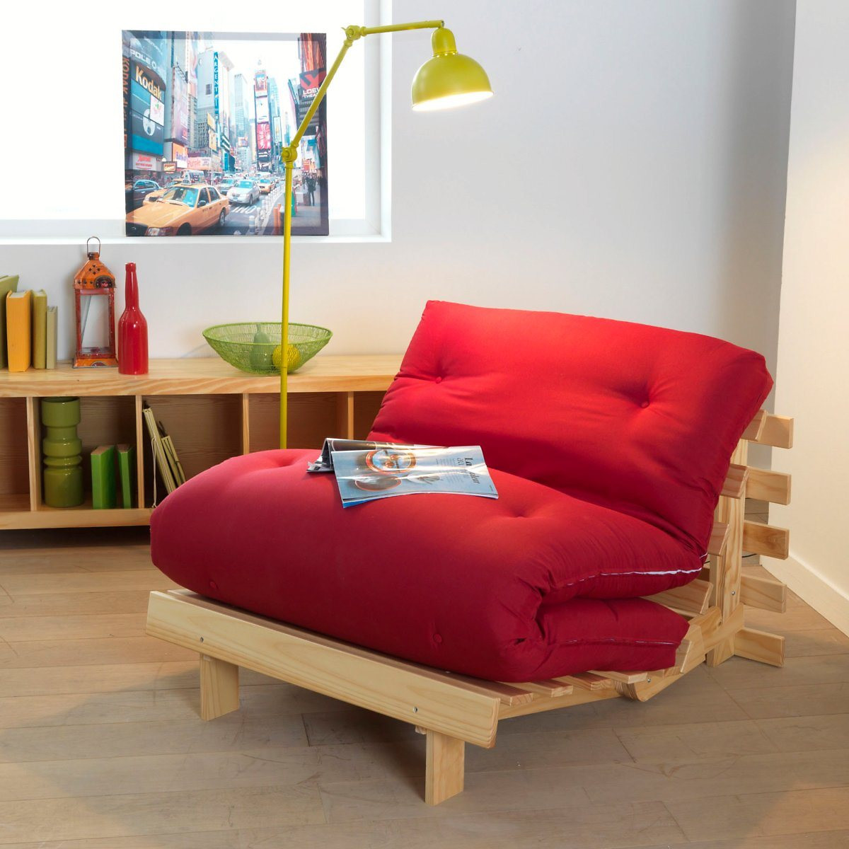 LA REDOUTE INTERIORS<br>Banco futon, 4 posições Tailandês