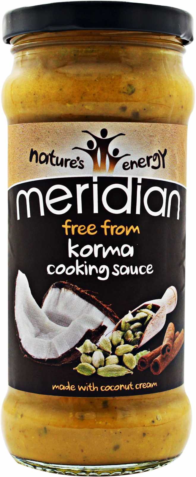 Molho Korma sem álcool Meridian Foods 350g