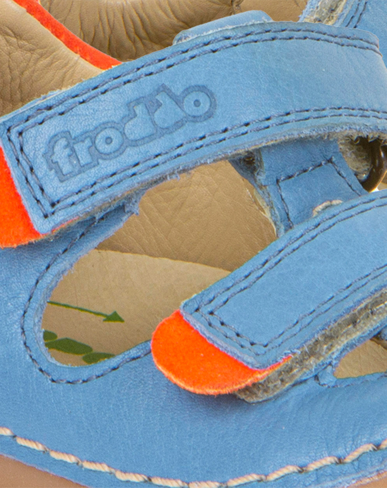 Klett-Lauflernsandalen PAIX DOUBLE in jeans