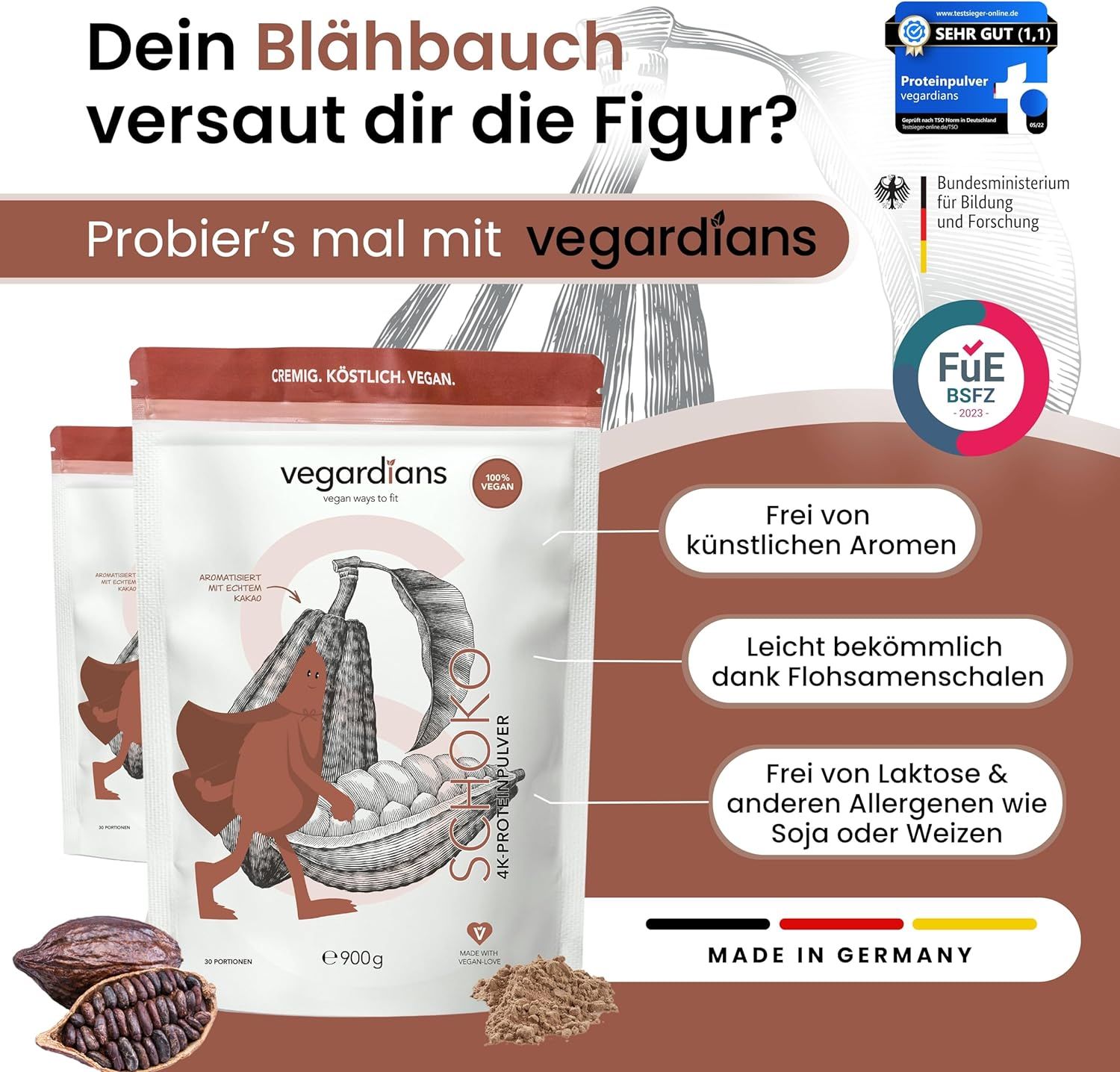 vegardians All-In-Vegan Schokolade