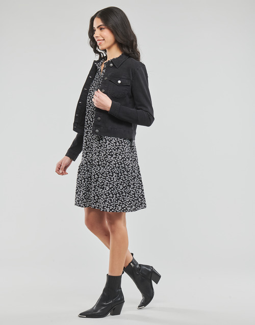 JDY - JDYREMI SHORT LS JACKET - Noir