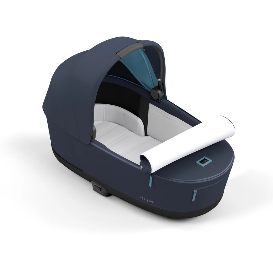 cybex PLATINUM Kinderwagenaufsatz für New Priam und e-Priam Lux Carry Cot Nautical Blue