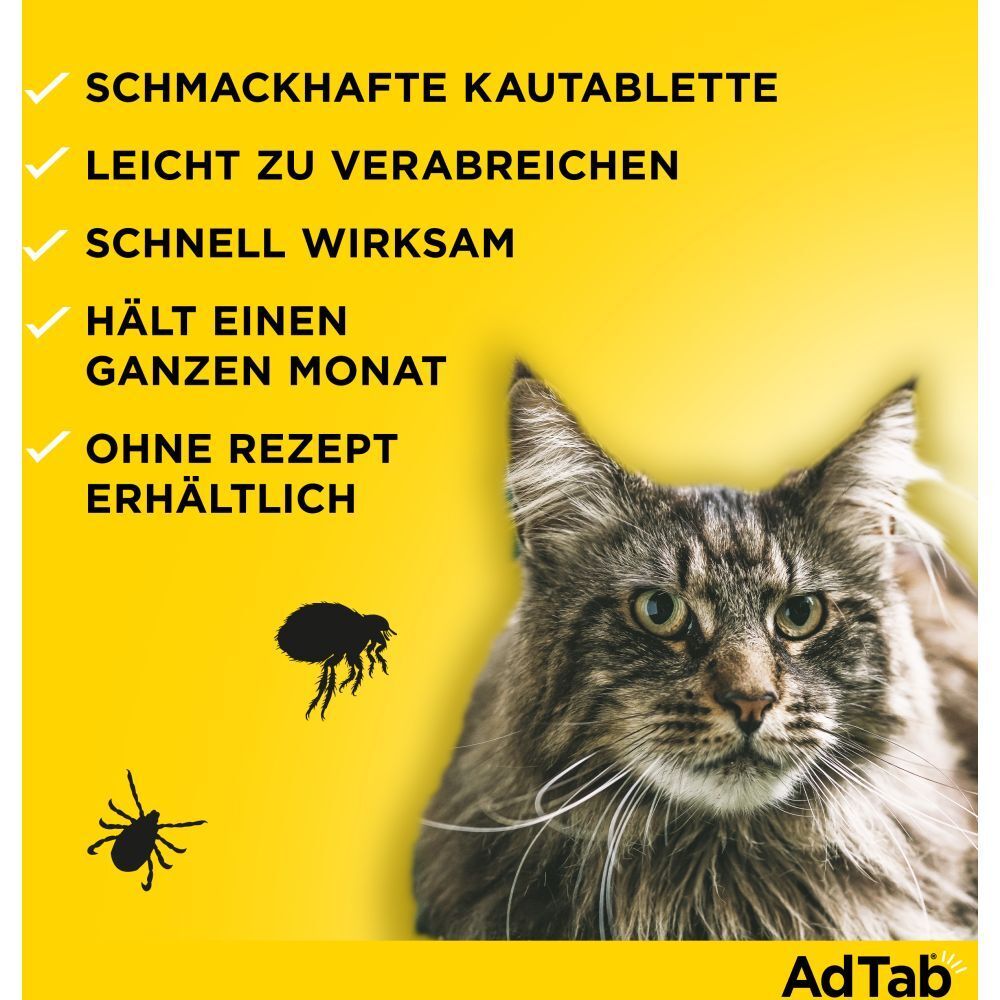 AdTab™ Katze über 2 bis 8 kg 48 mg