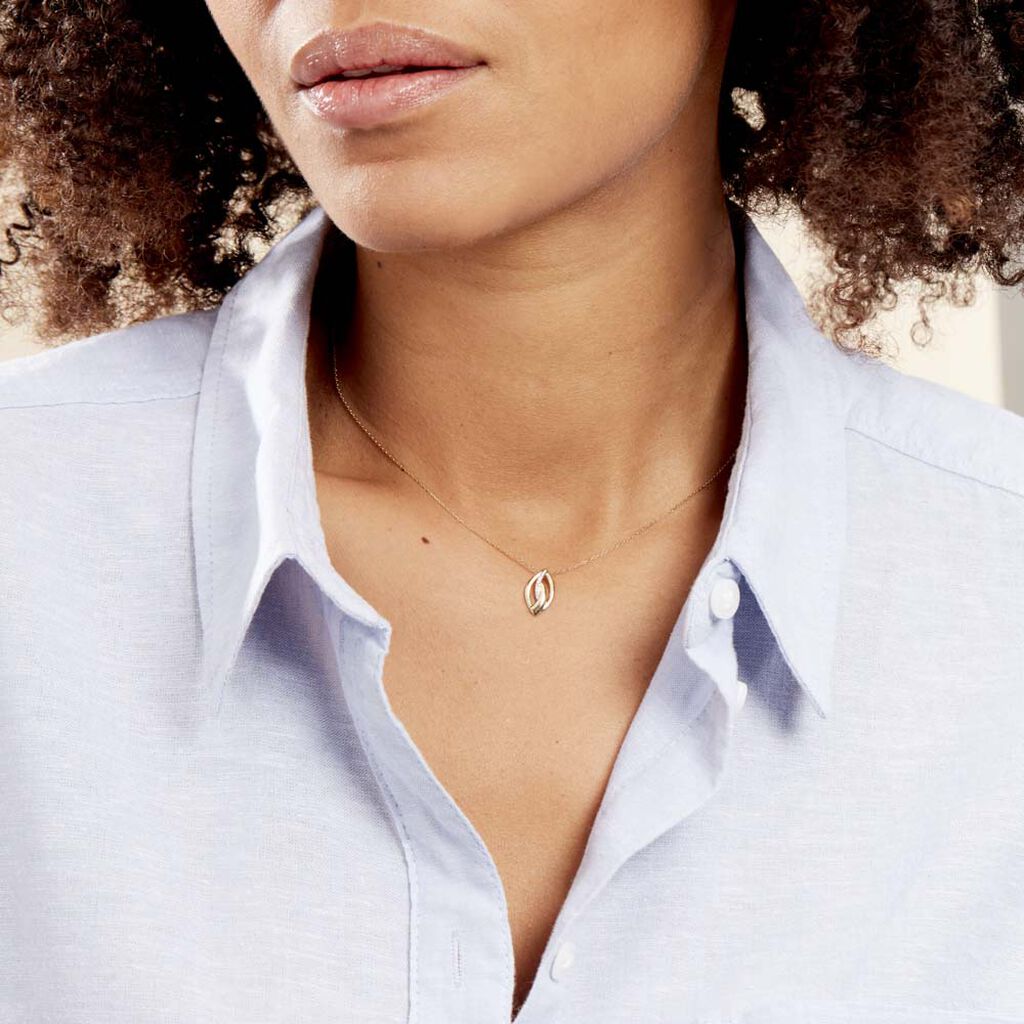 Collier Or Jaune Sven Diamant