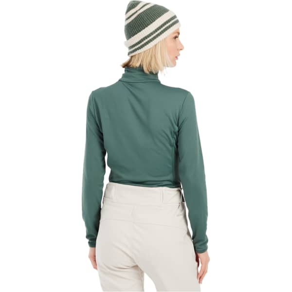 Sweat polaire PROTEST REFABRIZ 1/4 ZIP TOP W EVERGREEN