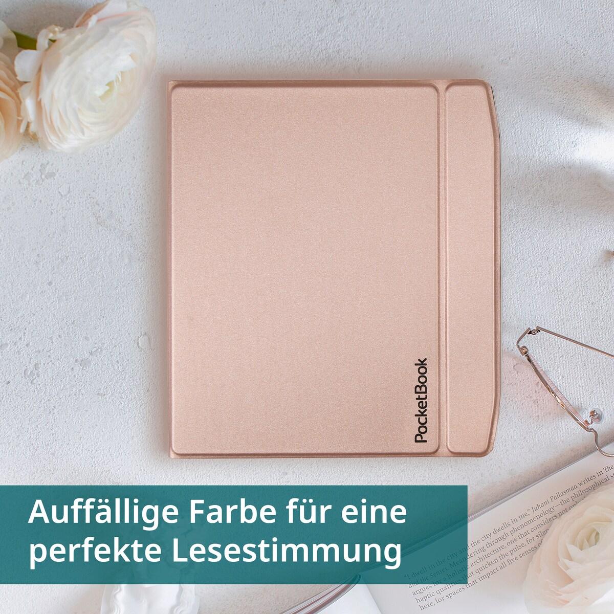Pocketbook Flip Cover - Shiny Beige 7