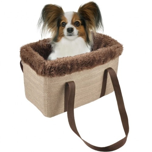 Bolsa de transporte para animais de estimação Arabel, marrom