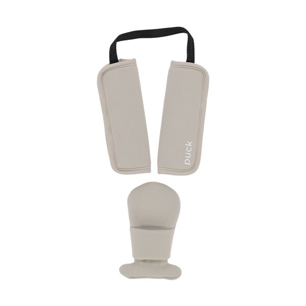 Puck autostoel JIM-sand opvouwbaar Groep 1/2/3 (76-150 cm)