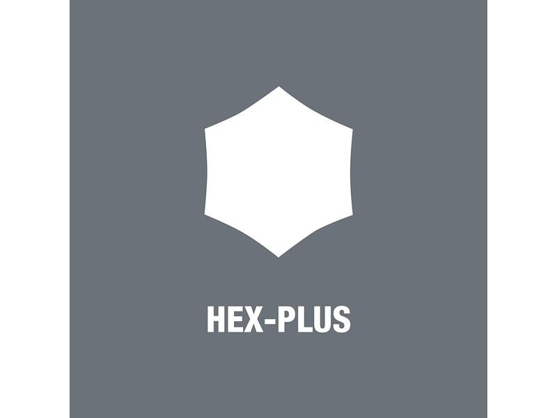Wera Schraubenzieher 2054 Hex-Plus 1.5 x 60 mm Innensechska Elektroniker-Sechskantschraubendreher