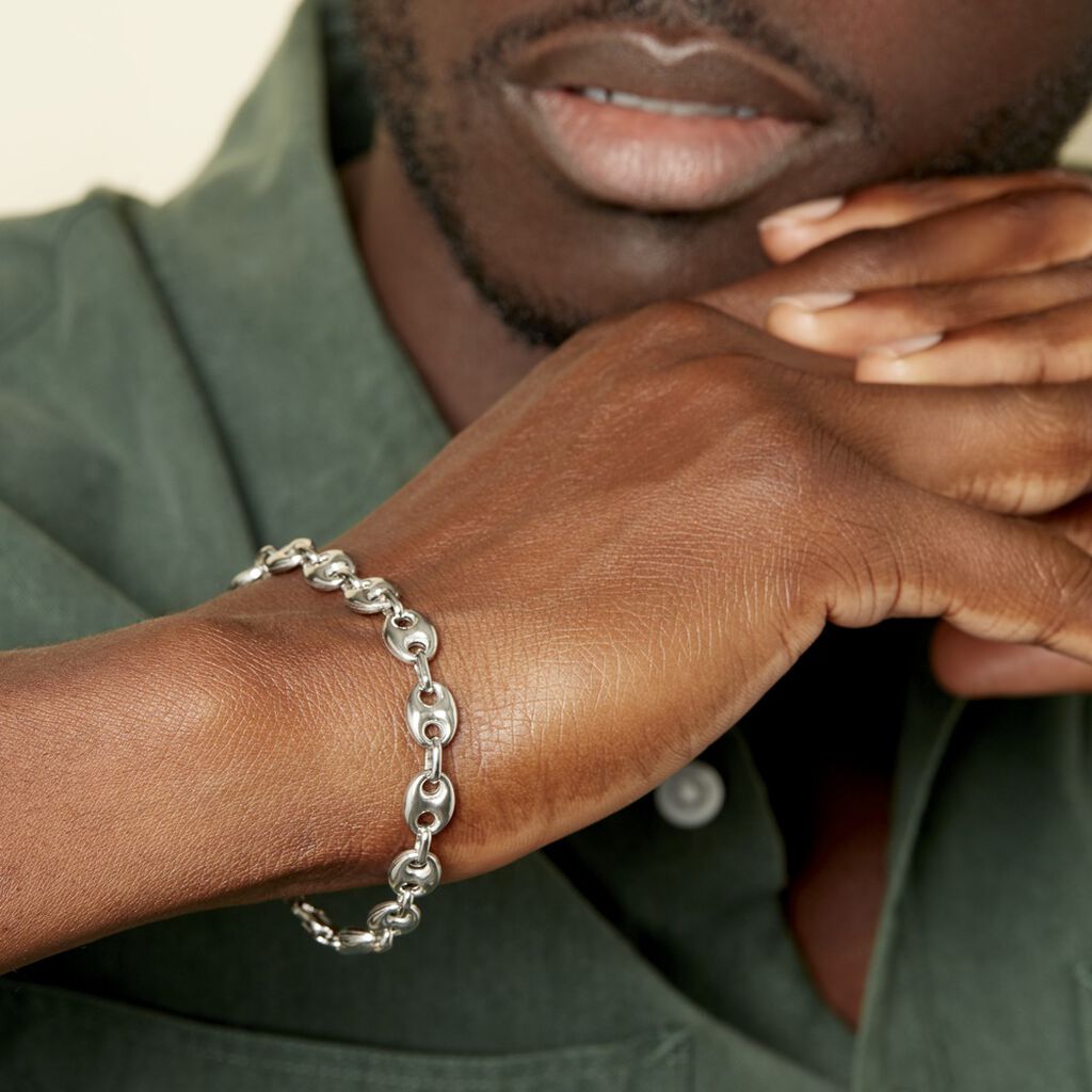 Bracelet Carrus Argent Blanc