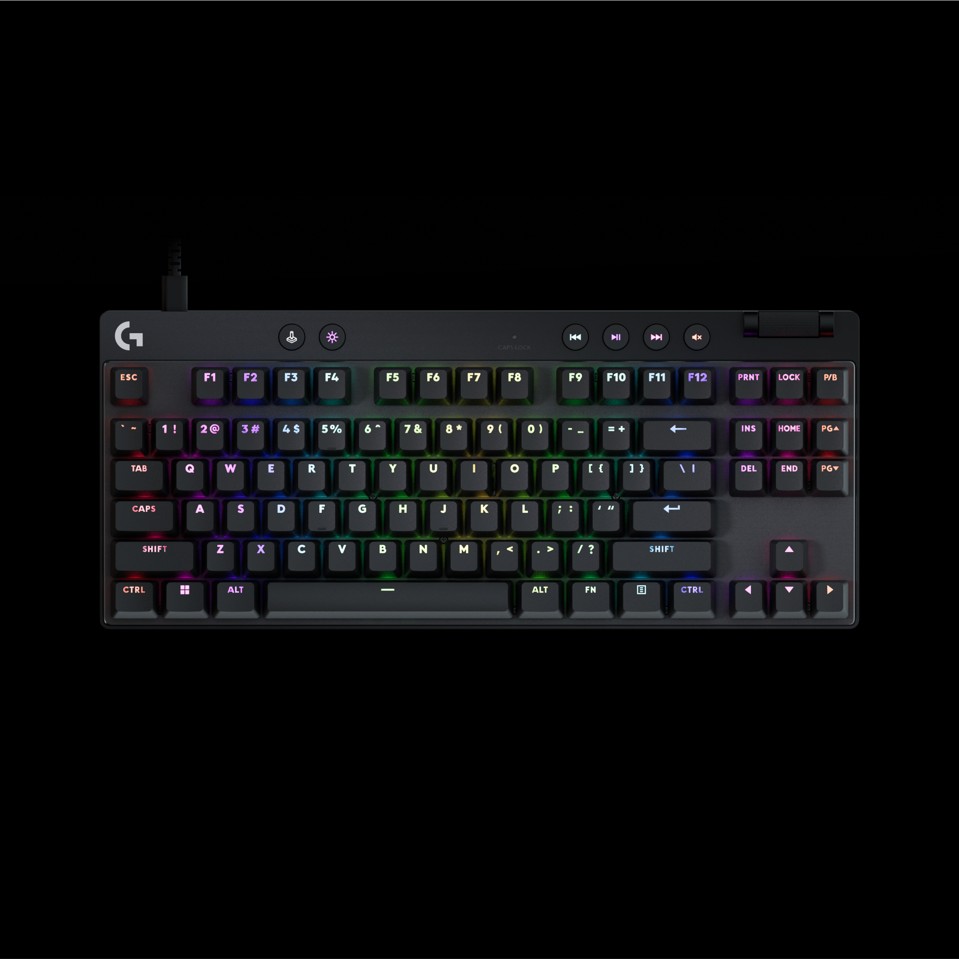 Logitech G - PRO X TKL RAPID tenkeyless gaming keyboard