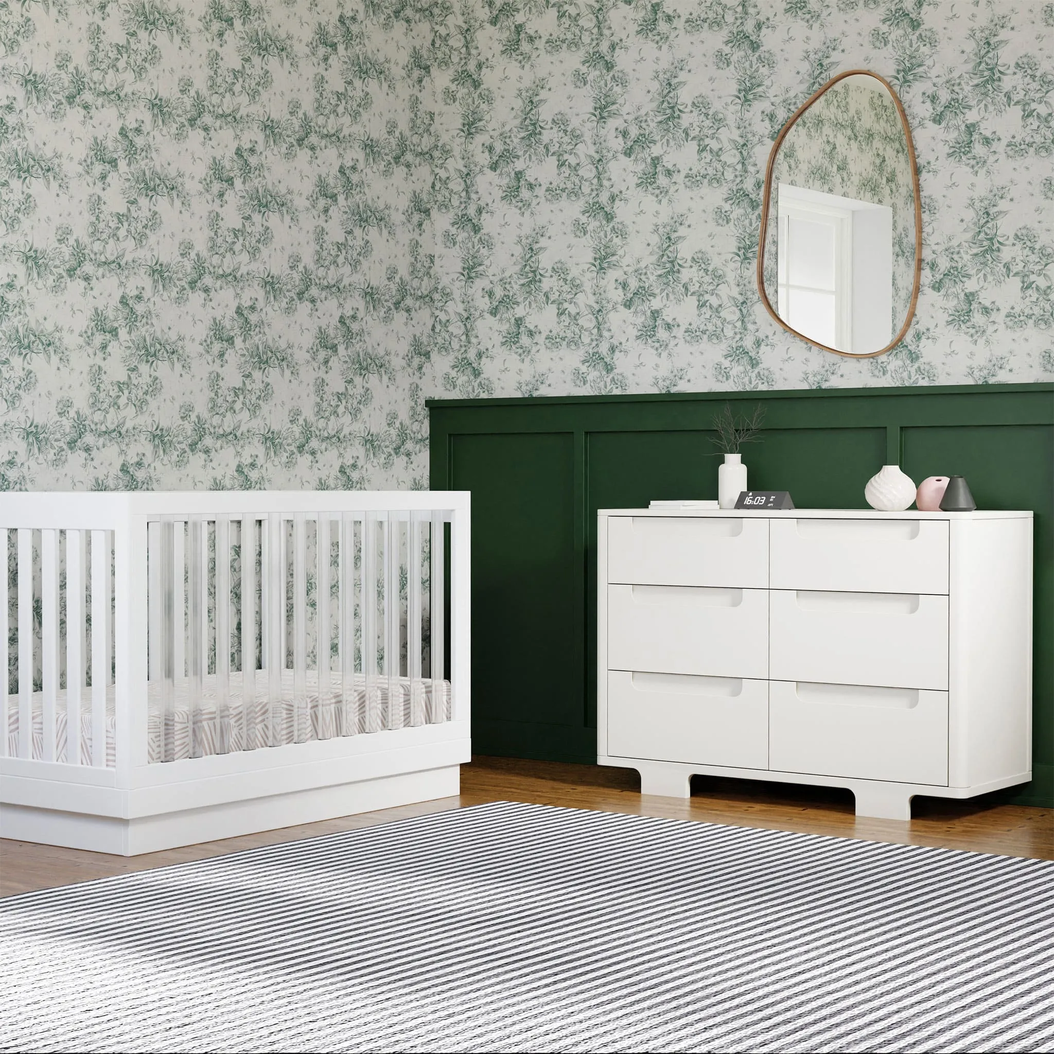 Babyletto Bureau 6 Tiroirs Yuzu - Blanc