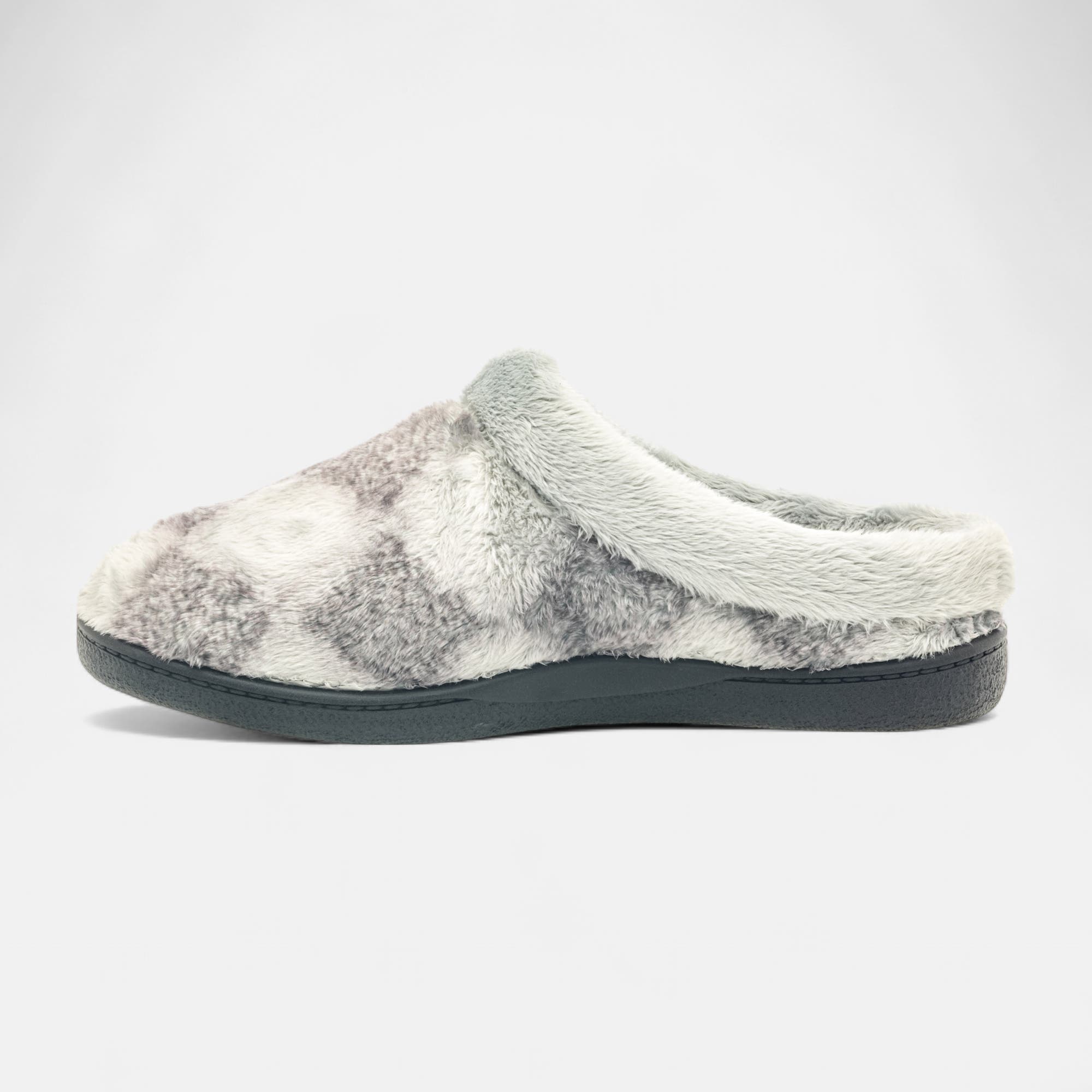 Pantoufles mules Femme gris
