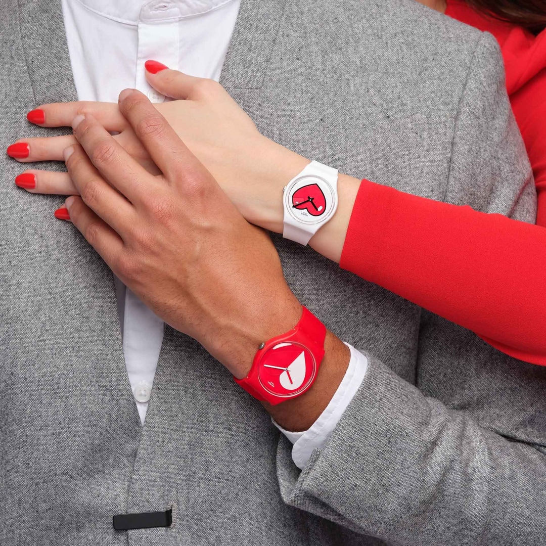 Swatch Original 34 Love O'Clock VDAY Special Edition