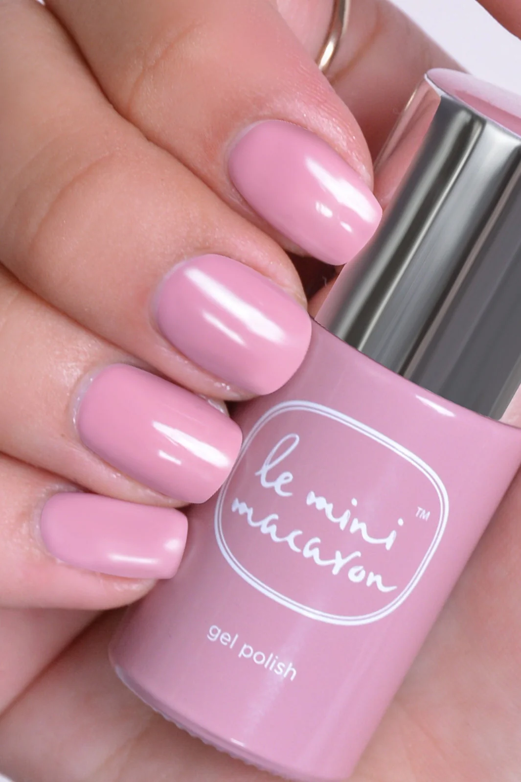 Le Mini Macaron Neglelak Gel rose antique
