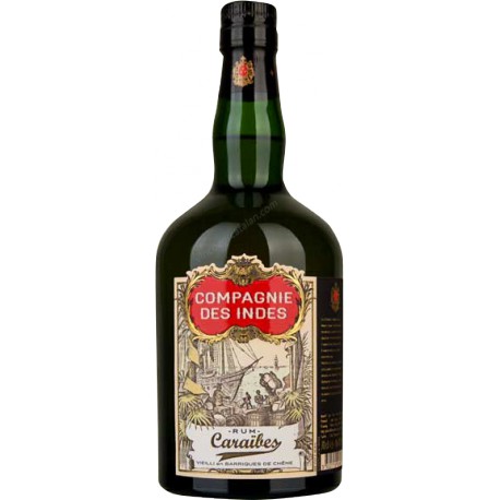 Compagnie des Indes - Rhum Caraïbes 0.70L