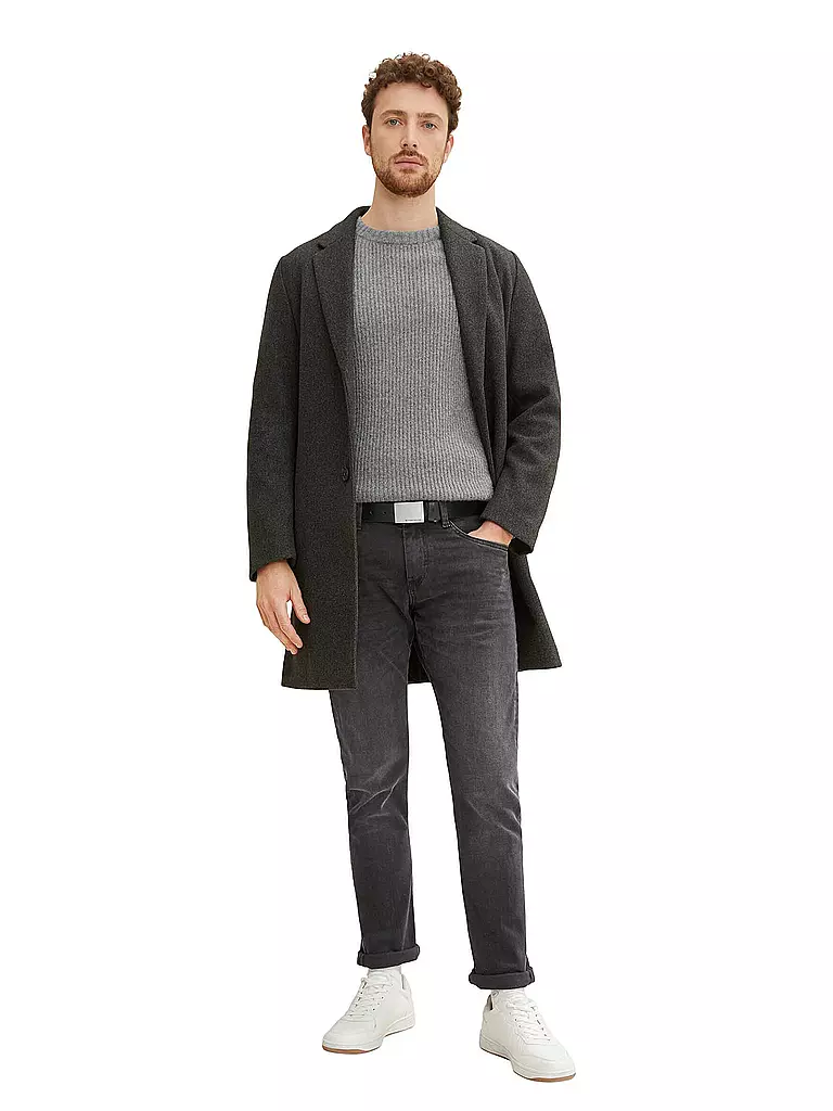 TOM TAILOR Ledergürtel TTBOB schwarz