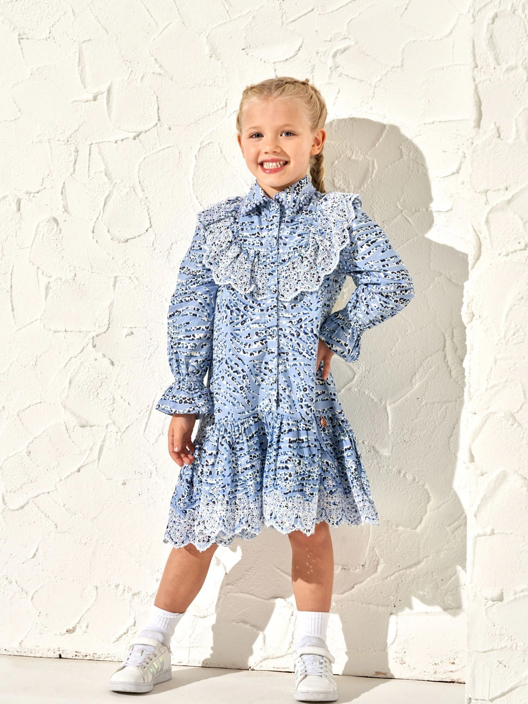 Angel & Rocket Amelie blouse met zebraprint 100% katoen