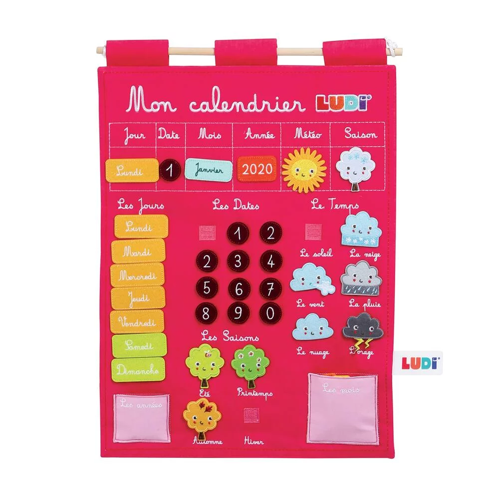 CALENDRIER BASIC ROSE