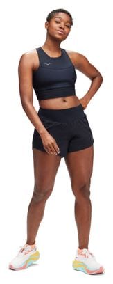 Short Hoka Glide Run 4inch Noir Femme