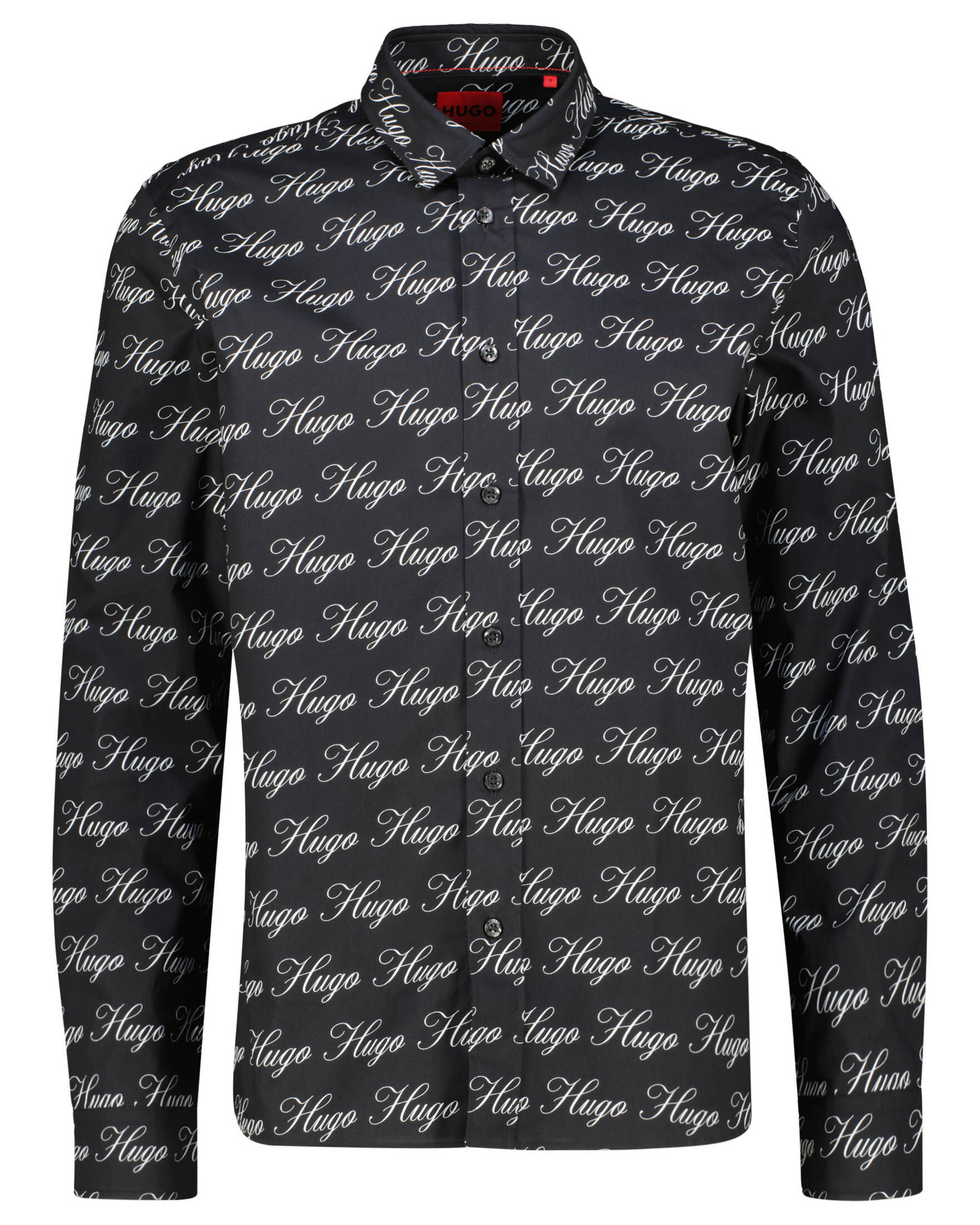 HUGO| Herren Hemd aus Baumwolle EMERO Straight Fit