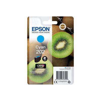 Epson 202 Kiwi - cyan - cartouche d'encre originale