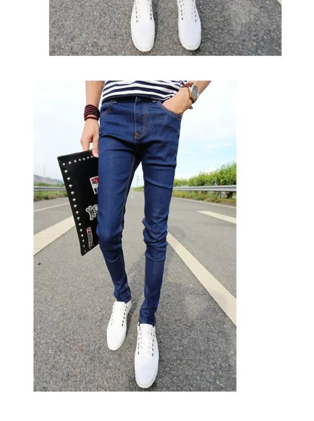 DuckleBeam - Skinny jeans met hoge taille