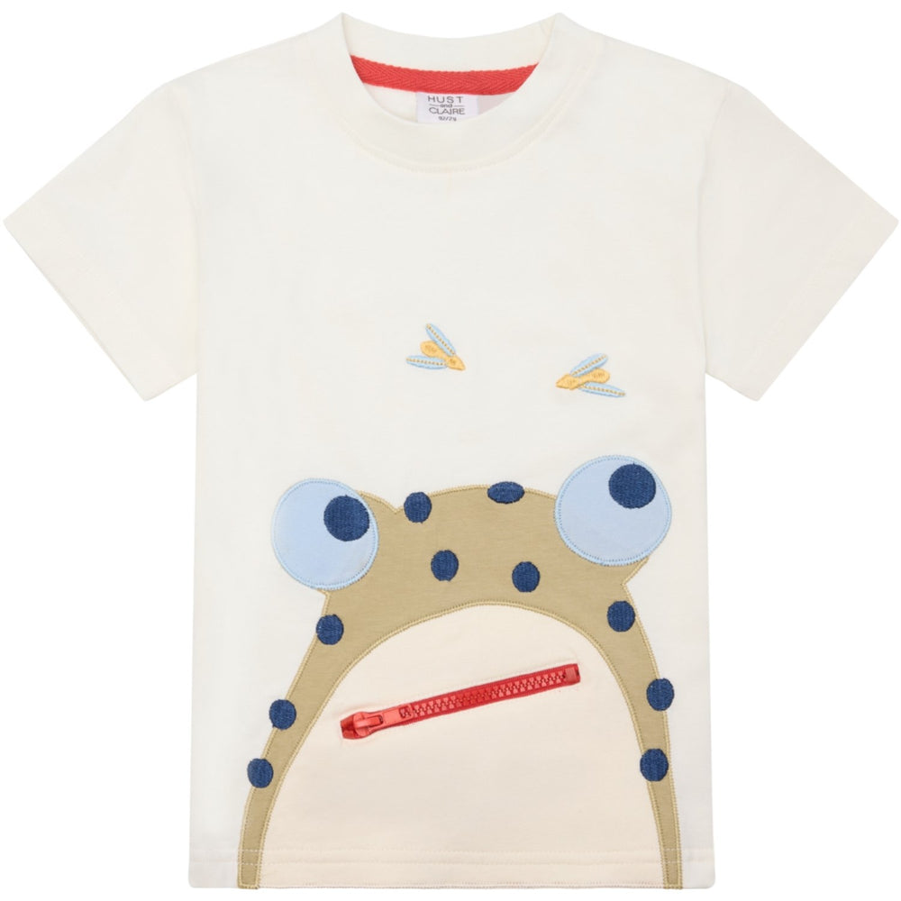 Køb Hust & Claire Ivory Anton T-shirt