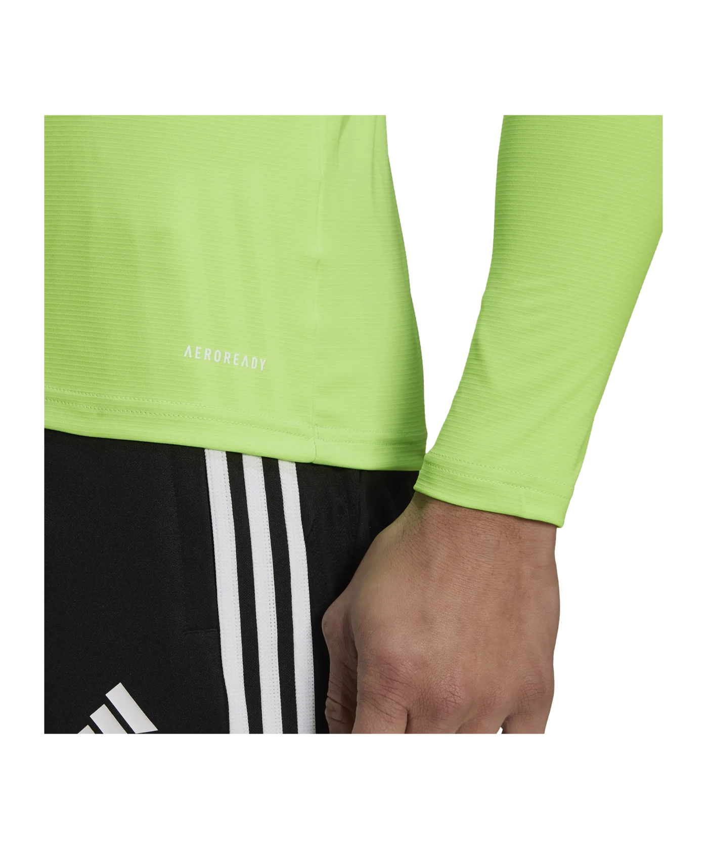 adidas Team Base Top langarm Grün